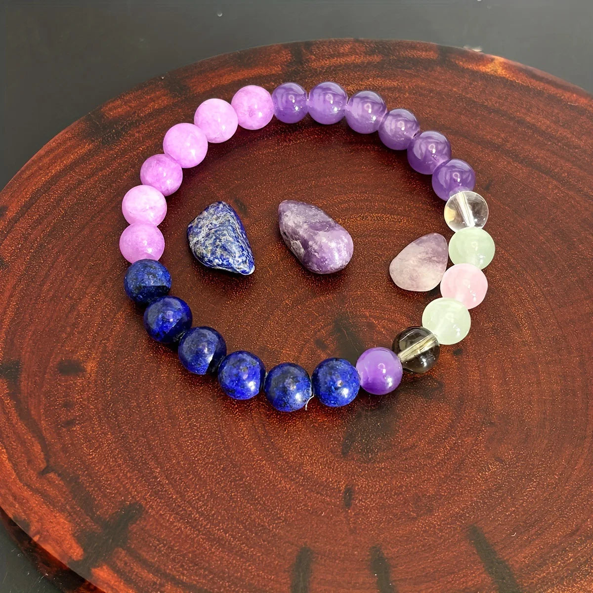 Bracelet de perles en pierre naturelle