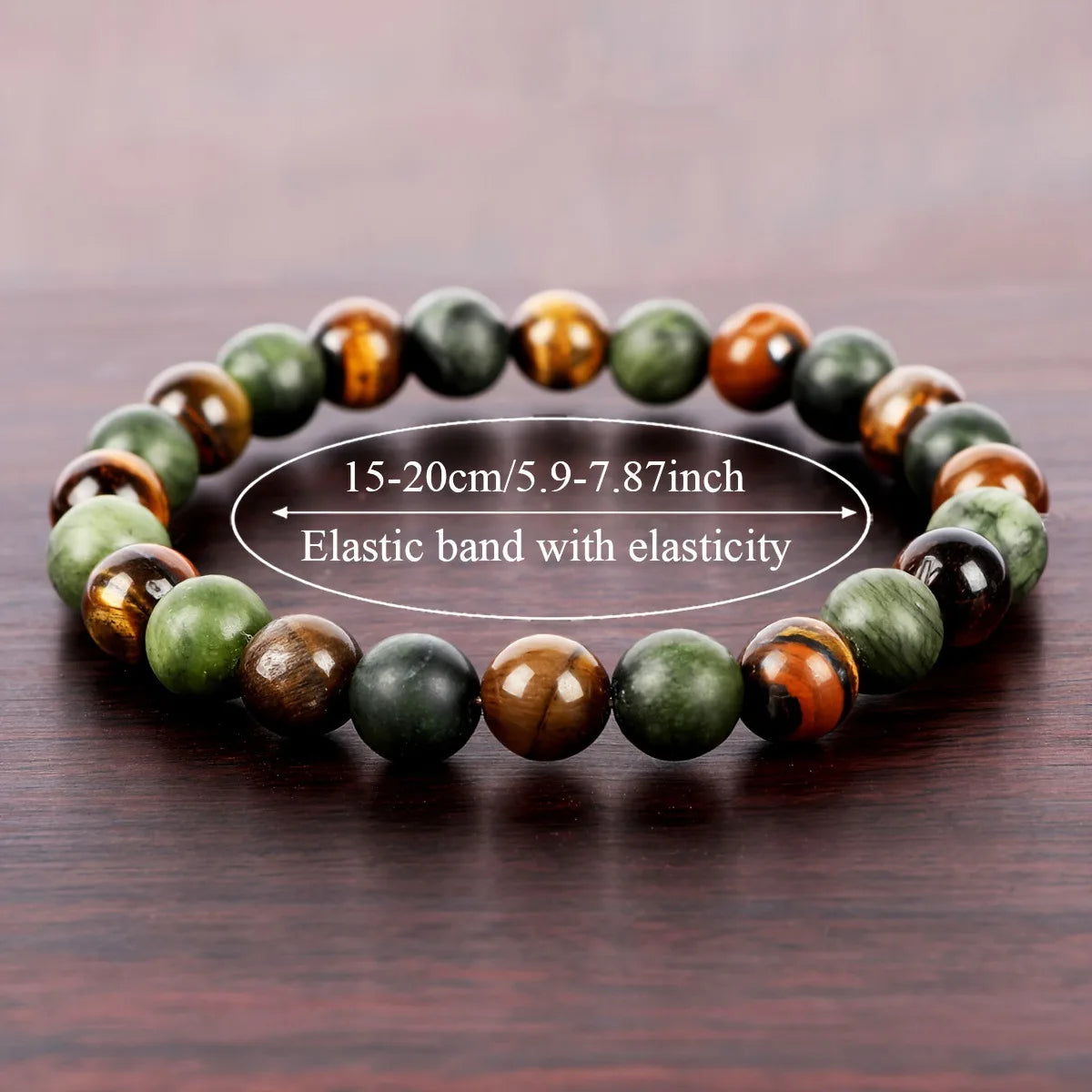 Bracelet de perles en pierre naturelle