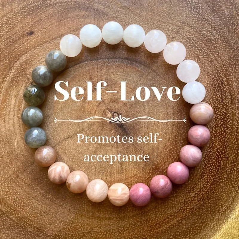 Bracelet de perles en pierre naturelle