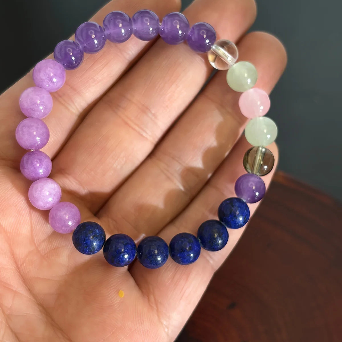 Bracelet de perles en pierre naturelle