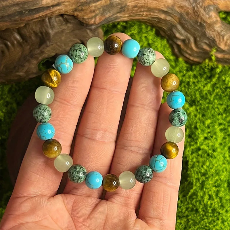 Bracelet de perles en pierre naturelle