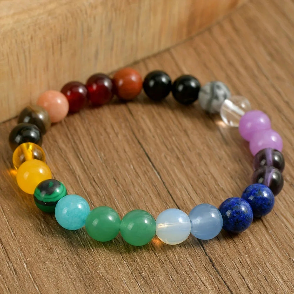 Bracelet de perles en pierre naturelle