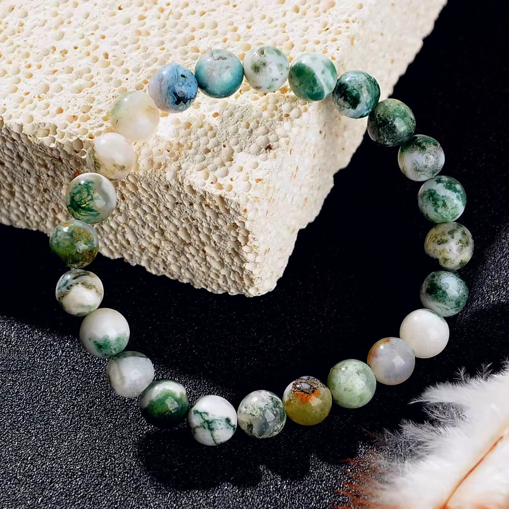 Bracelet de perles en pierre naturelle