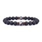 Bracelet pierre de lave