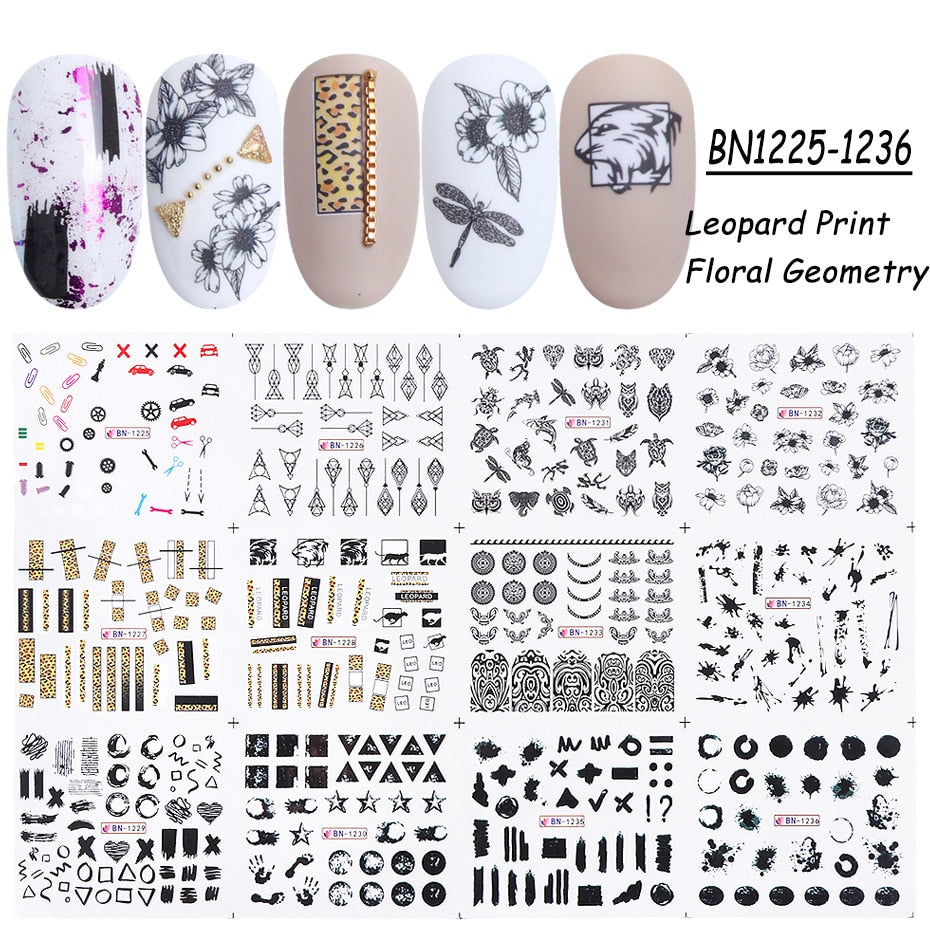 Faux ongles autocollant