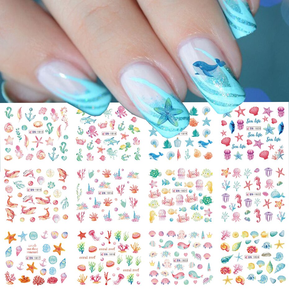 Faux ongles autocollant