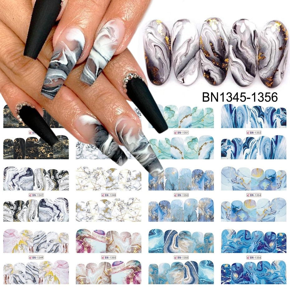 Faux ongles autocollant