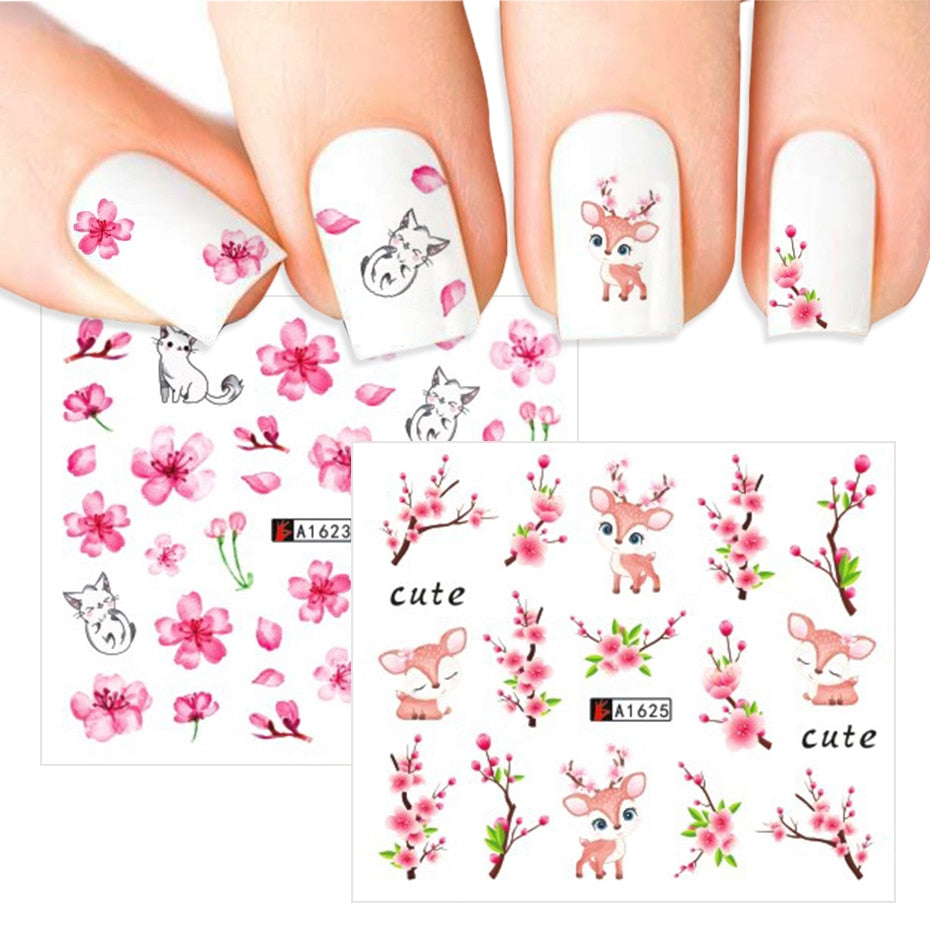 Faux ongles autocollant