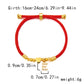 Bracelet initiale A-Z acier inoxydable