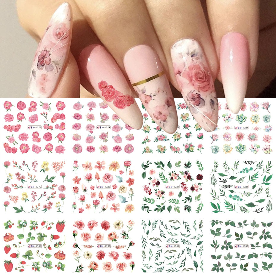 Faux ongles autocollant