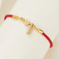 Bracelet initiale A-Z acier inoxydable